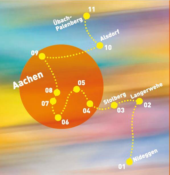 Plan Route Aachen